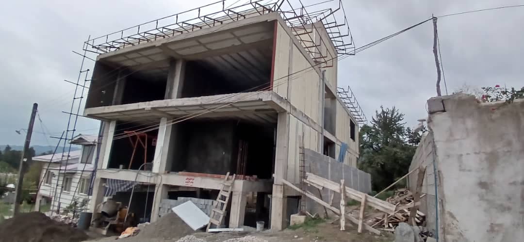 اجرا و ساخت سازه های سبک و ضد زلزله 3d پنل فرهاد عبدی پور در رشت