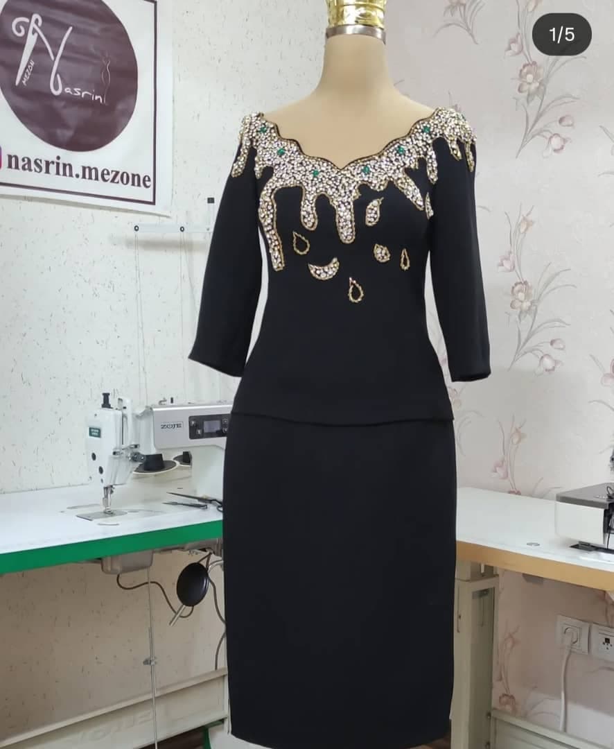 مزون لباس مجلسی و عروس نسرین در نصف راه تبریز