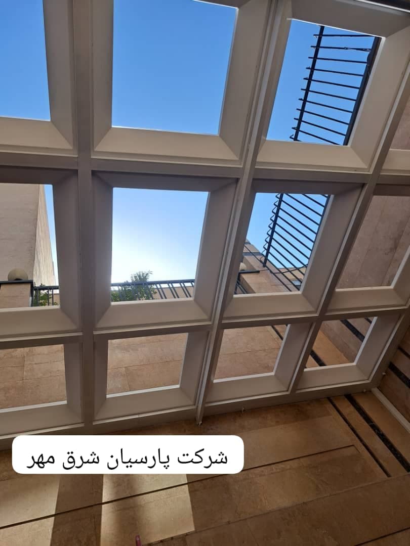 اجرای سقف حیاط خلوت پاسیو در شرق تهران