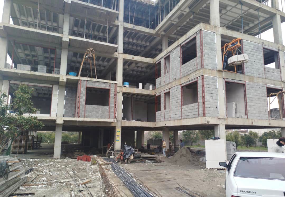 شرکت ساختمانی آرن کیا گستر اجرای تخصصی بلوک های هبلکس در رشت