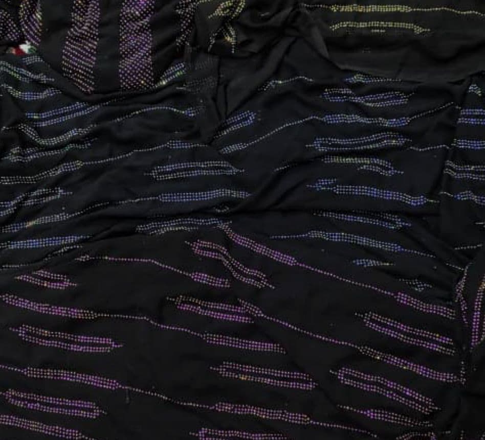 نگین کاری پارچه سلیمی در جوانرود