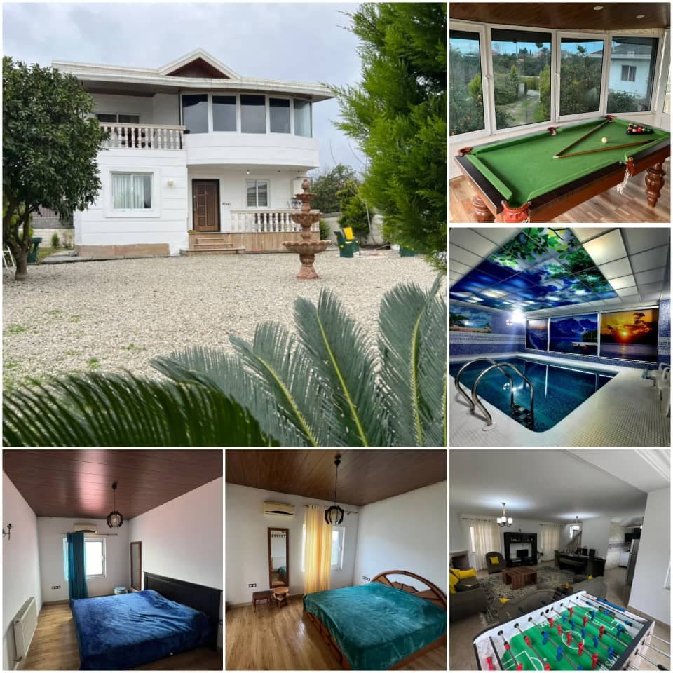 اجاره ویلا دوبلکس چوبی سوئیسی استخردار سهیل رامسر