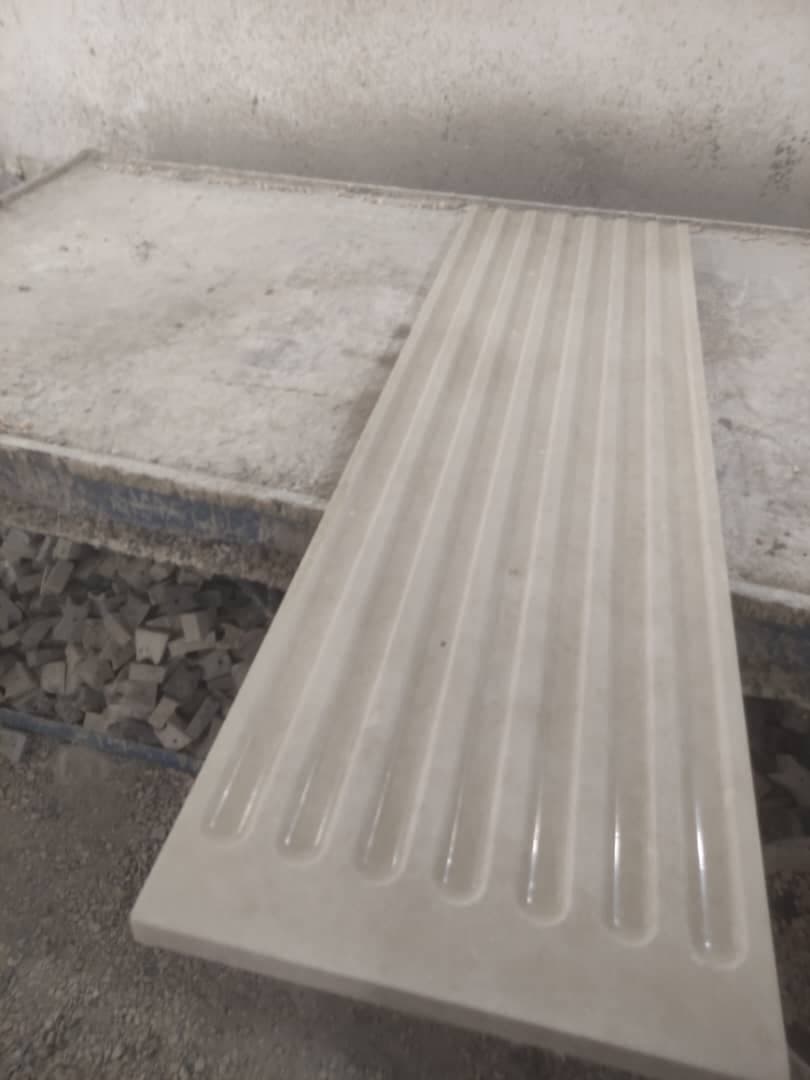 نرده سنگی فروشگاه دلتا سنگ در اردبیل