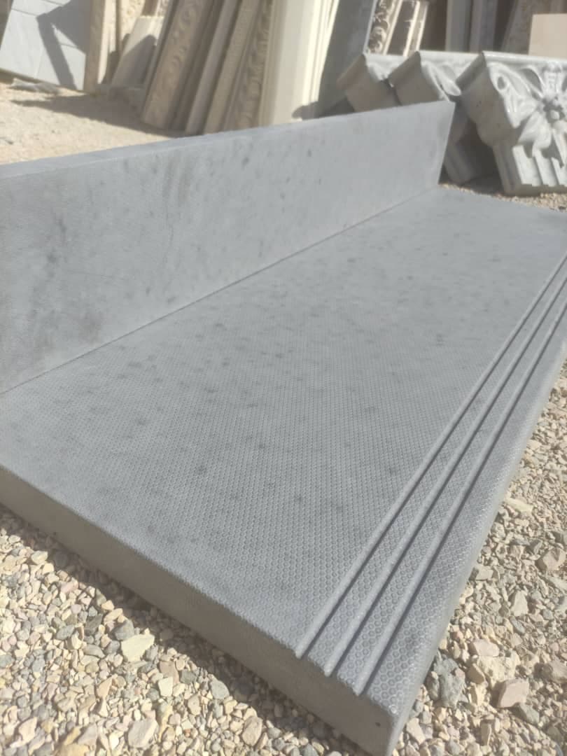 نرده سنگی فروشگاه دلتا سنگ در اردبیل