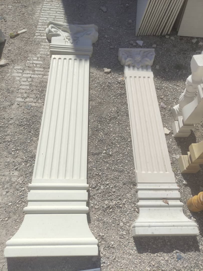 نرده سنگی فروشگاه دلتا سنگ در اردبیل