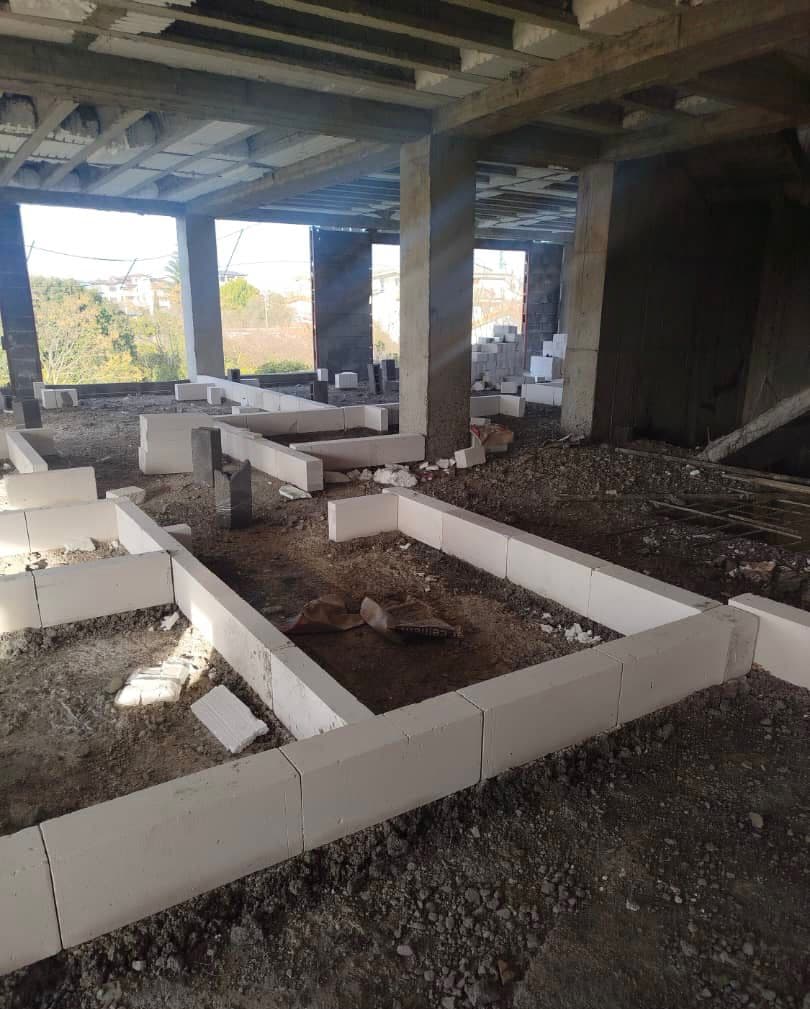 شرکت ساختمانی آرن کیا گستر اجرای تخصصی بلوک های هبلکس در رشت