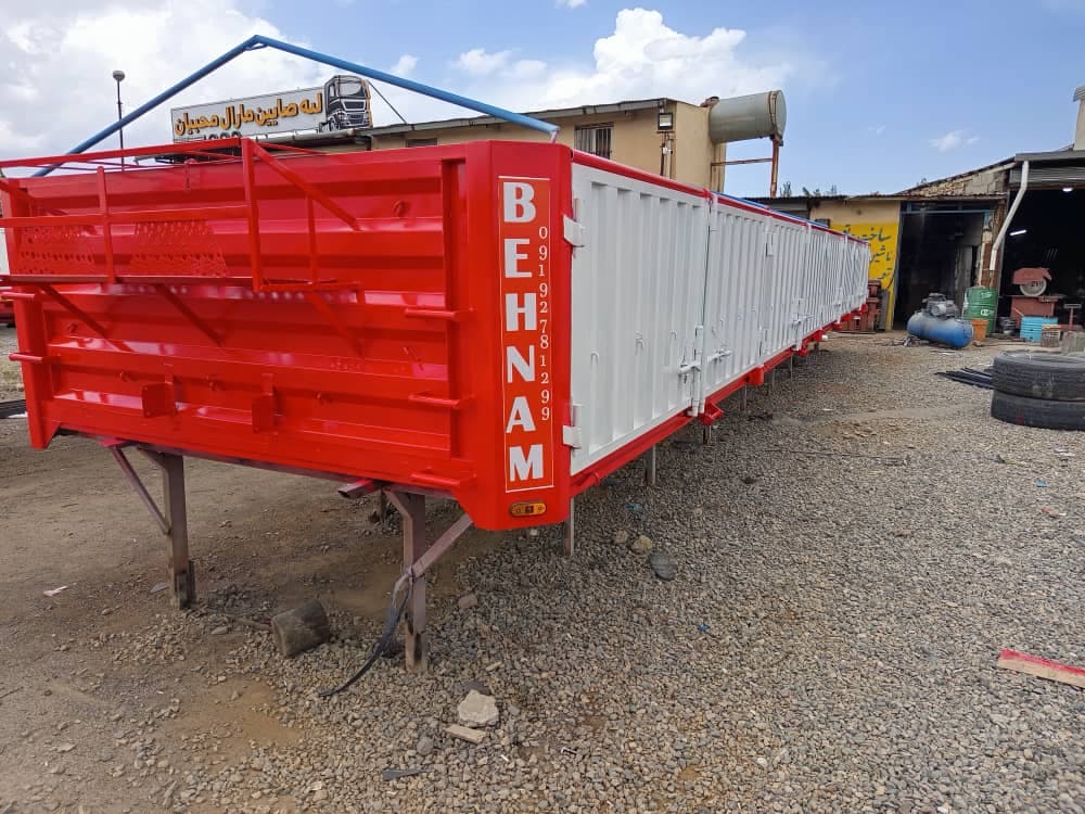 لبه سازی کانتینر و تریلی بهنام واعظی در زنجان