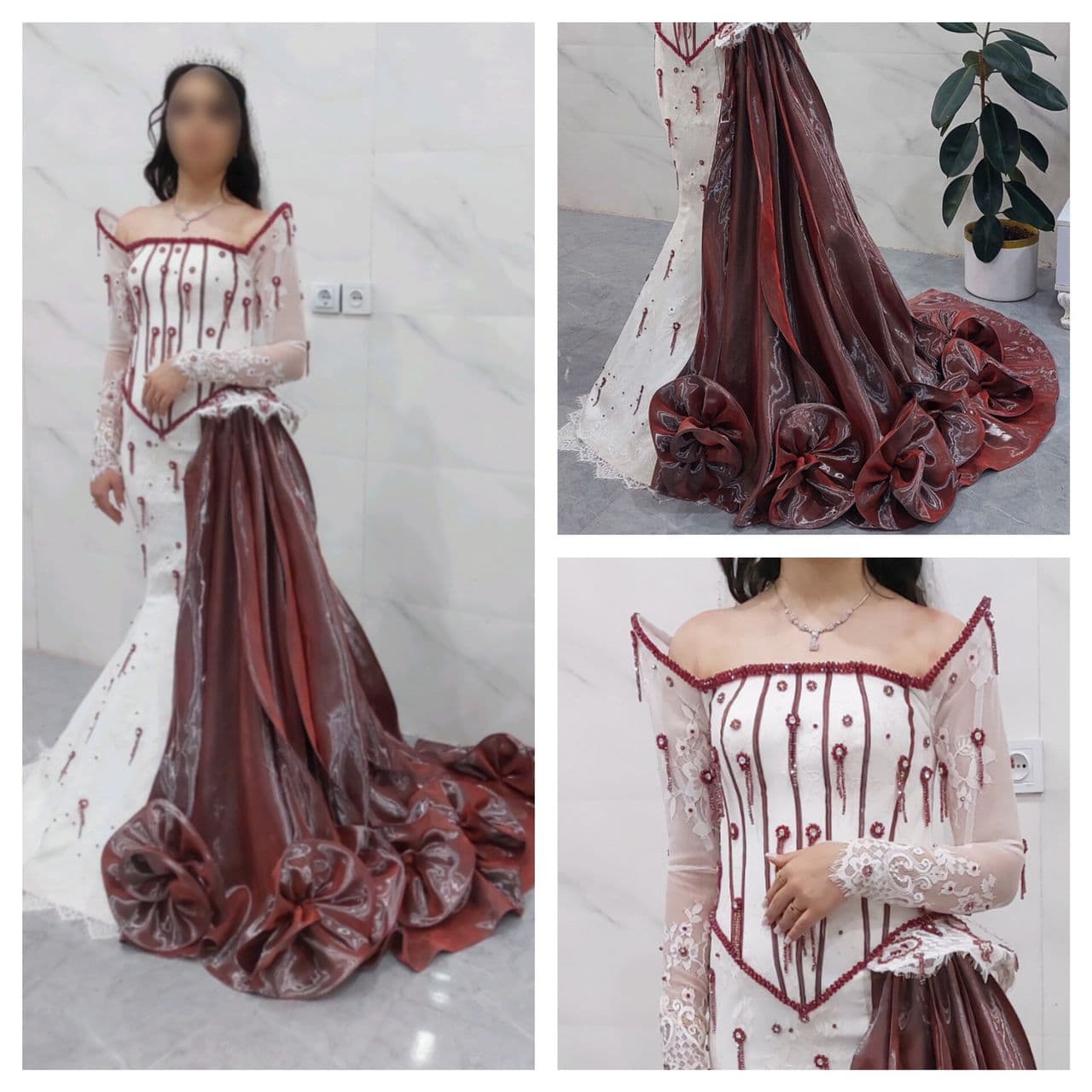 مزون طراحی و دوخت تخصصی vip لباس شب خدیجه رحیم پور در شوط