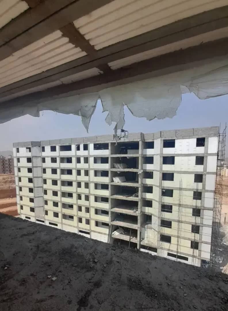 اجرای دیوار پیش ساخته 3پانل و شاتکریت نیکخواه در شیراز