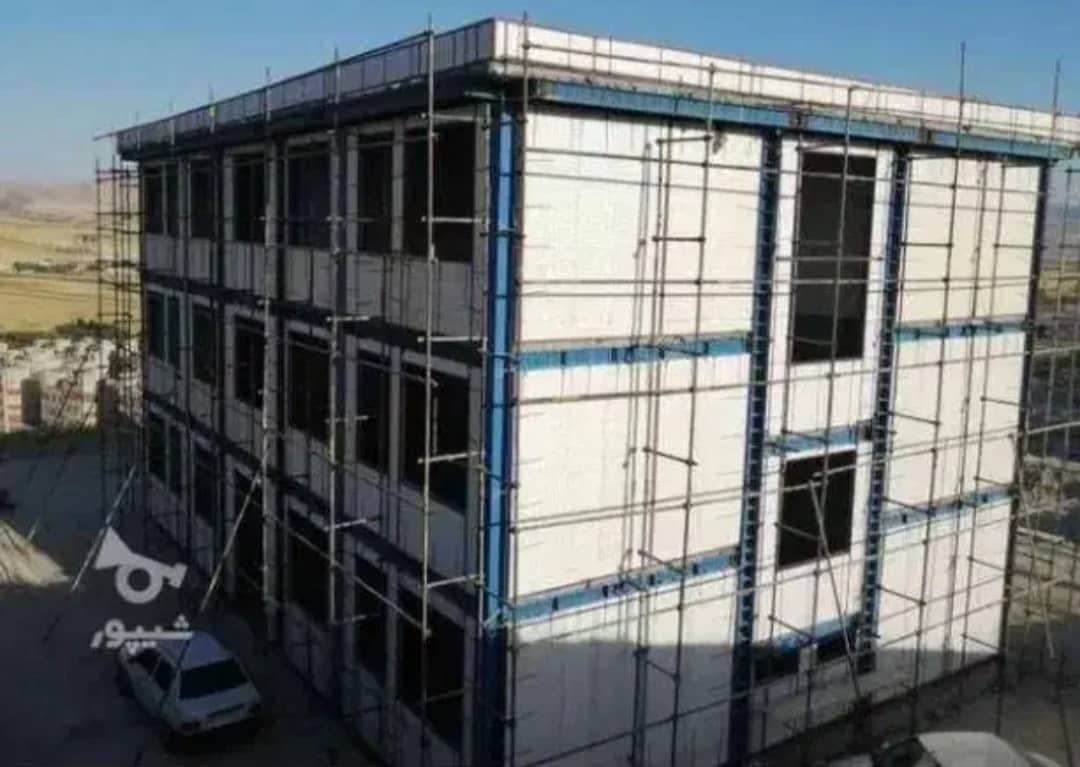 اجرای دیوار پیش ساخته 3پانل و شاتکریت نیکخواه در شیراز