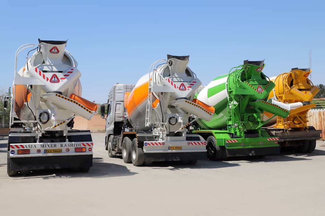 تولید و فروش اقساطی تراک میکسر آسیا تراک میکسر رشیدی در تهران