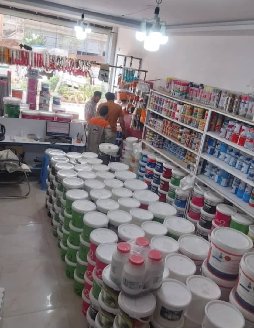 پخش و فروش کلی و جزئی رنگهای صنعتی و ساختمانی فضلی در فرارت شهریار