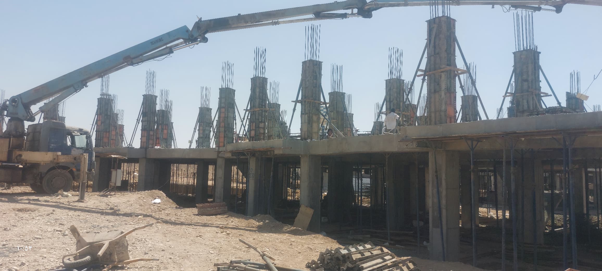 پیمانکاری بتنی برادران قاسمی در رامسر