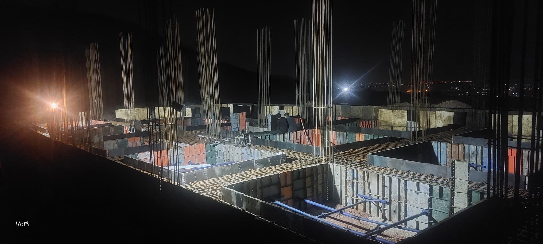 پیمانکاری بتنی برادران قاسمی در رامسر