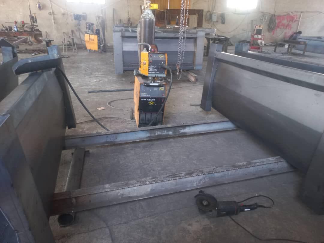 ساخت اتاق کمپرسی تیغه تریلی پیشرو زاگرس صنعت ماد در سنقر کرمانشاه