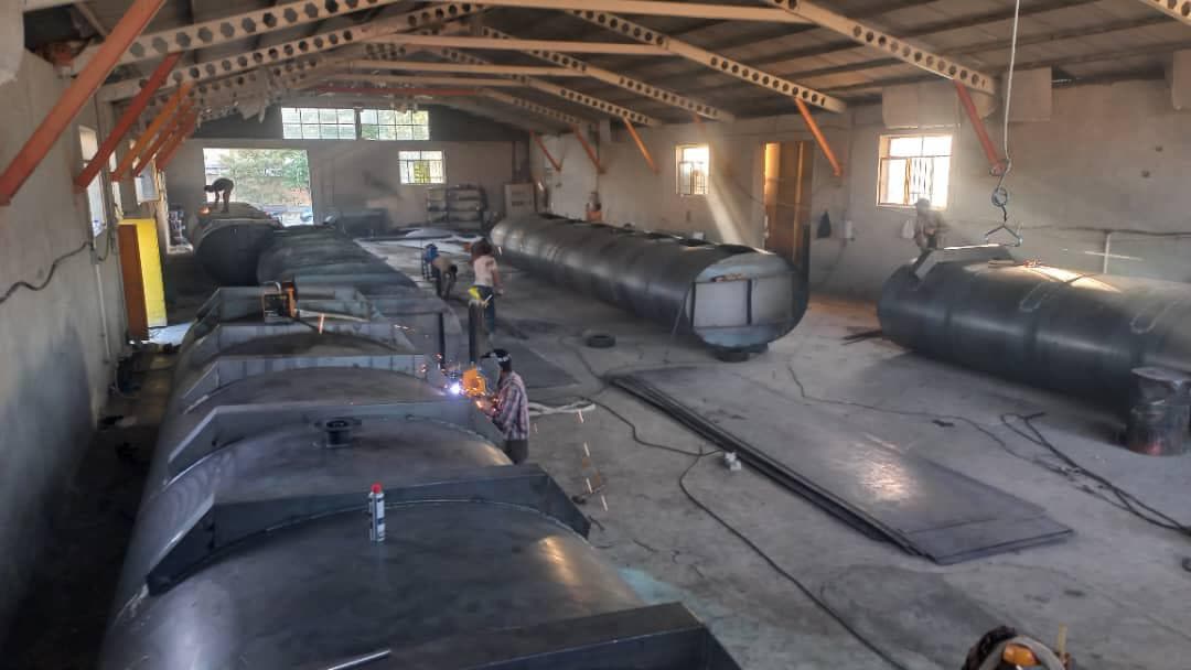 ساخت اتاق کمپرسی تیغه تریلی پیشرو زاگرس صنعت ماد در سنقر کرمانشاه