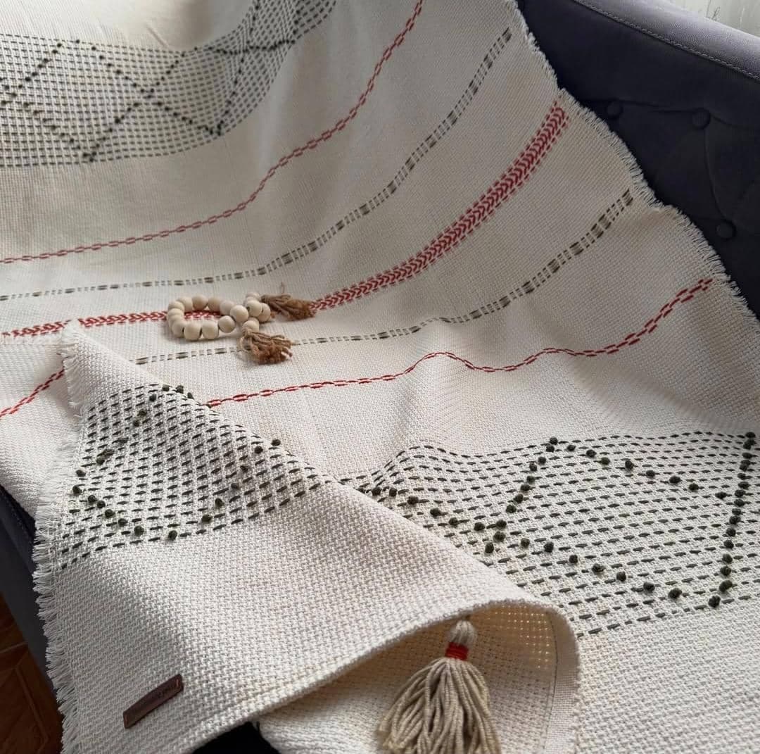 فروش آنلاین کوسن و شال مبل دستدوز یکتا بردبار در انزلی