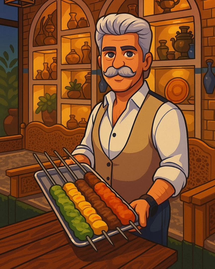 خوراک سرای منوچهری در اصفهان