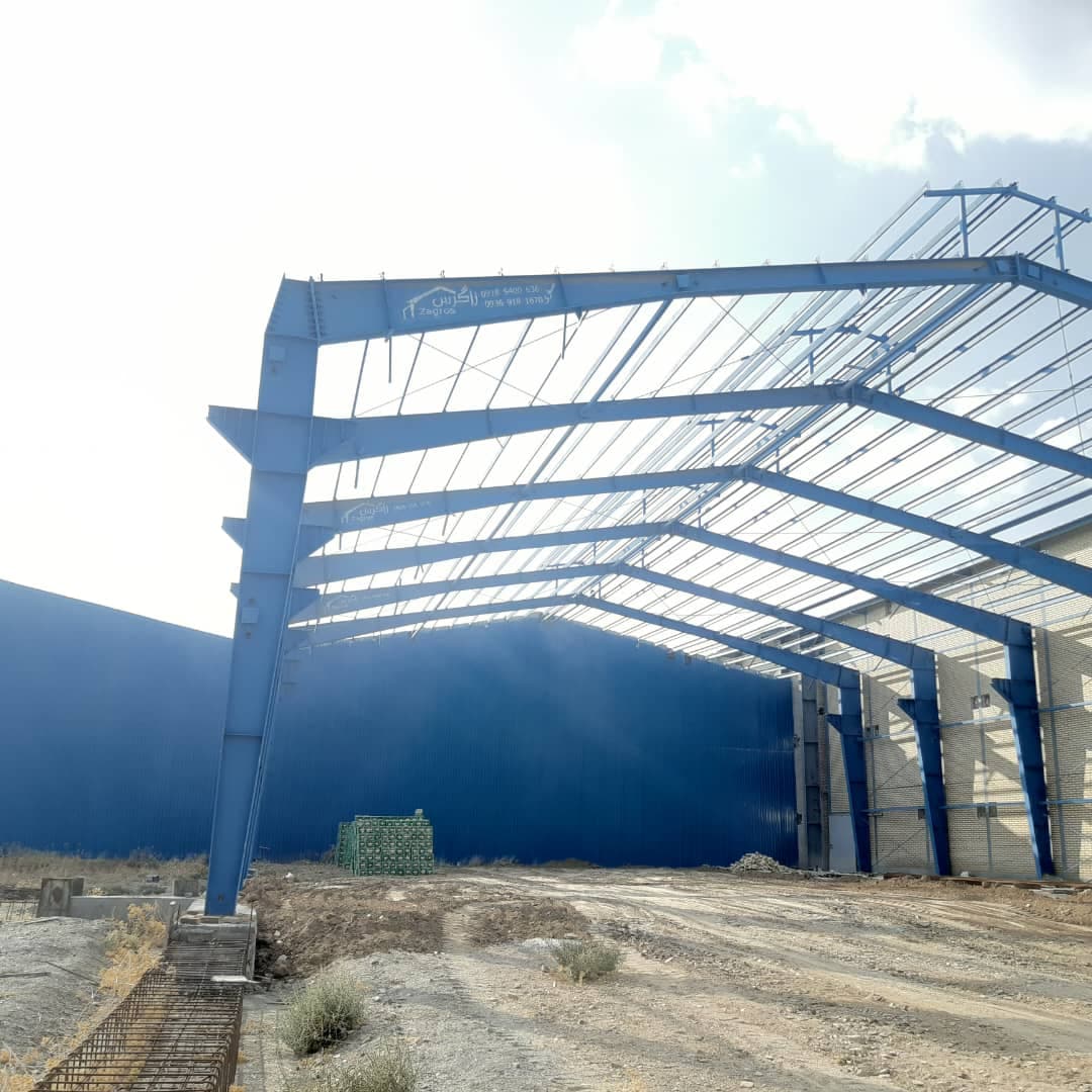 ساخت و نصب سوله سازه های فلزی زاگرس سوله صفری در همدان