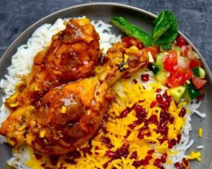 طرز تهیه زرشک پلو با مرغ مجلسی