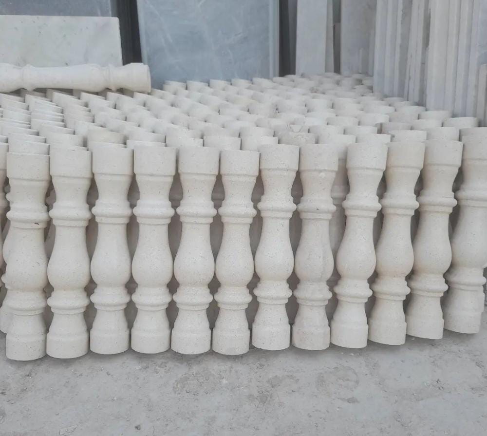 سنگ‌کاری و نمای ساختمان جعفری در اصفهان