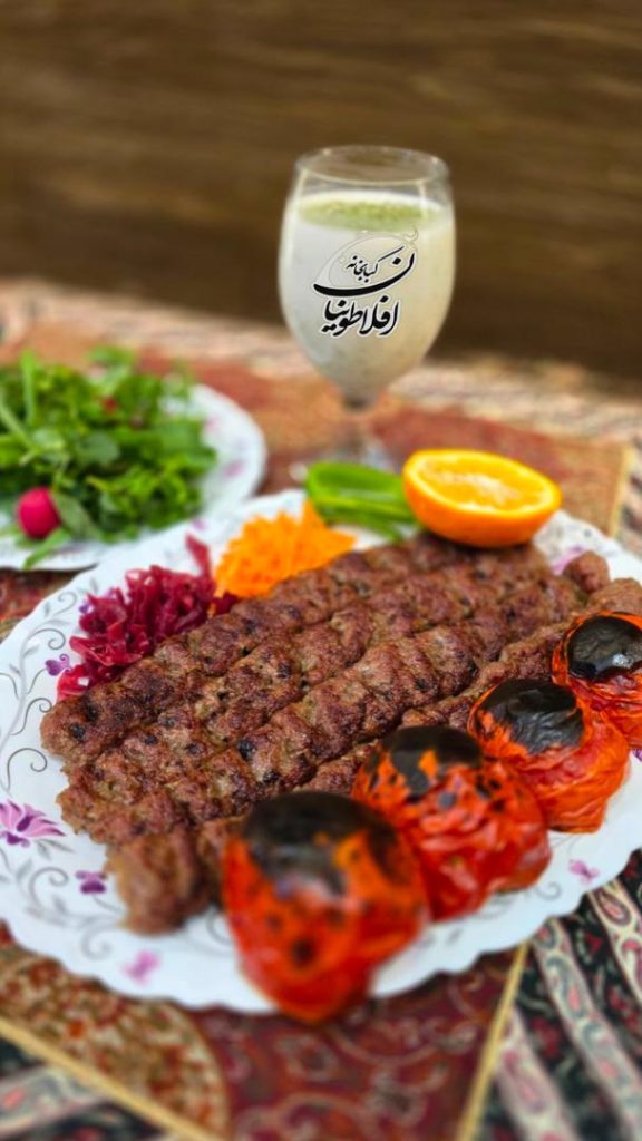 کبابخانه افلاطونیان در شهمیرزاد سمنان