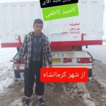 لبه سازی کانتینر و تریلی بهنام واعظی در زنجان