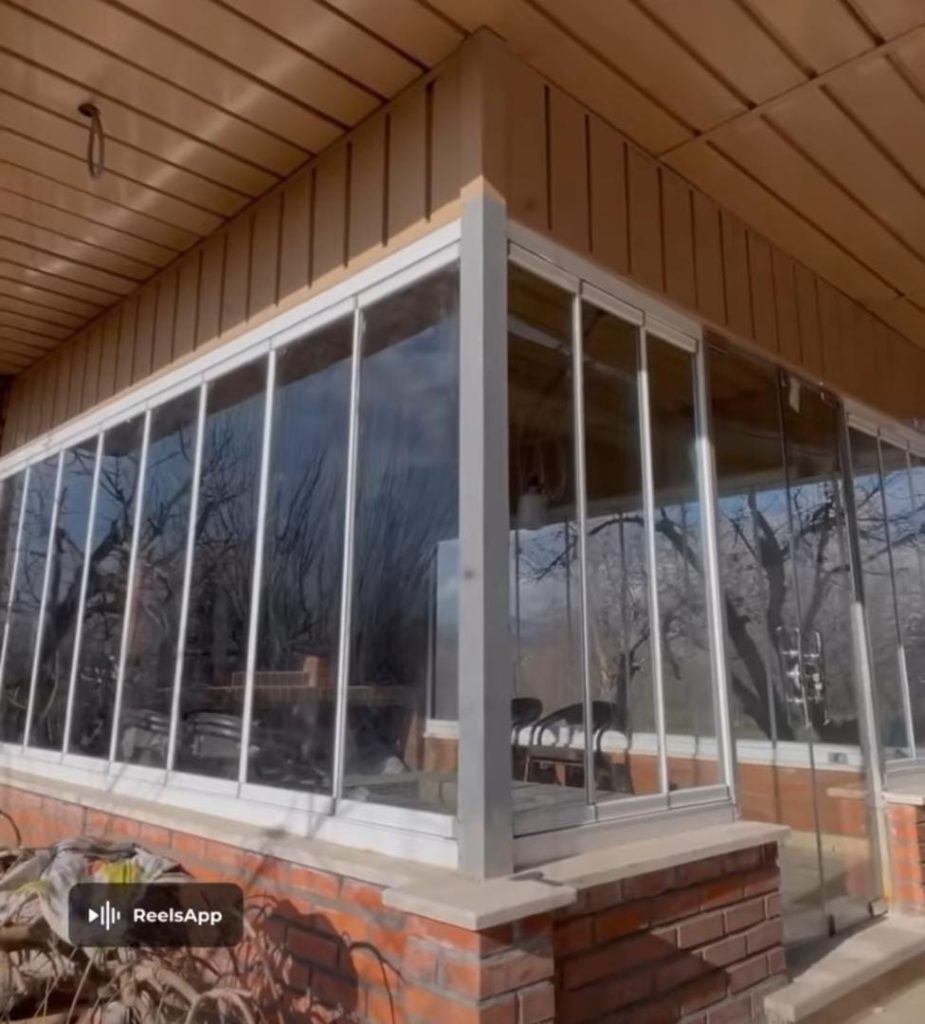 تولید و اجراء بالکن شیشه ای کوثر در زنجان