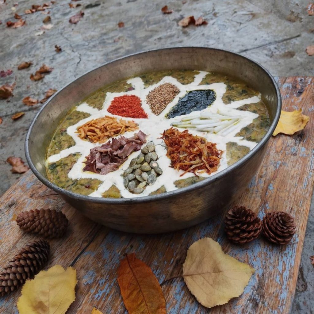 دستور پخت آش گندم و خواص آن