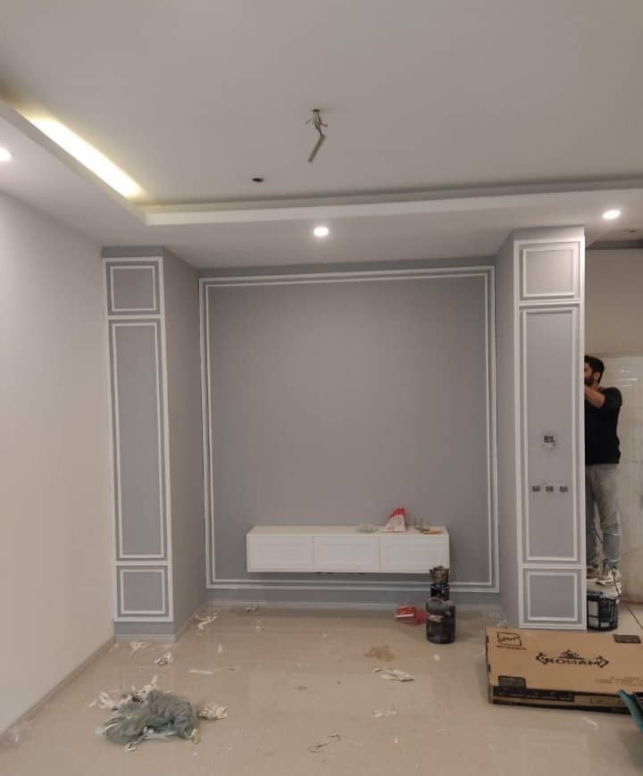 نقاشی ساختمان عباس زاده در مشهد