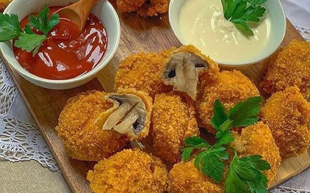 طرز تهیه قارچ سوخاری به روش رستورانی