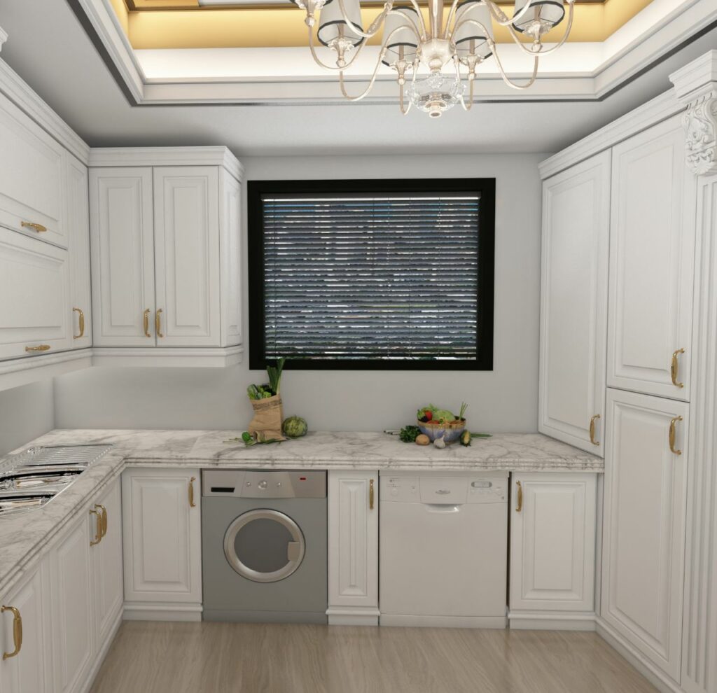 طراحی و اجرای صنایع ام دی اف کابینت رومی و هایگلاس موسوی در تبریز