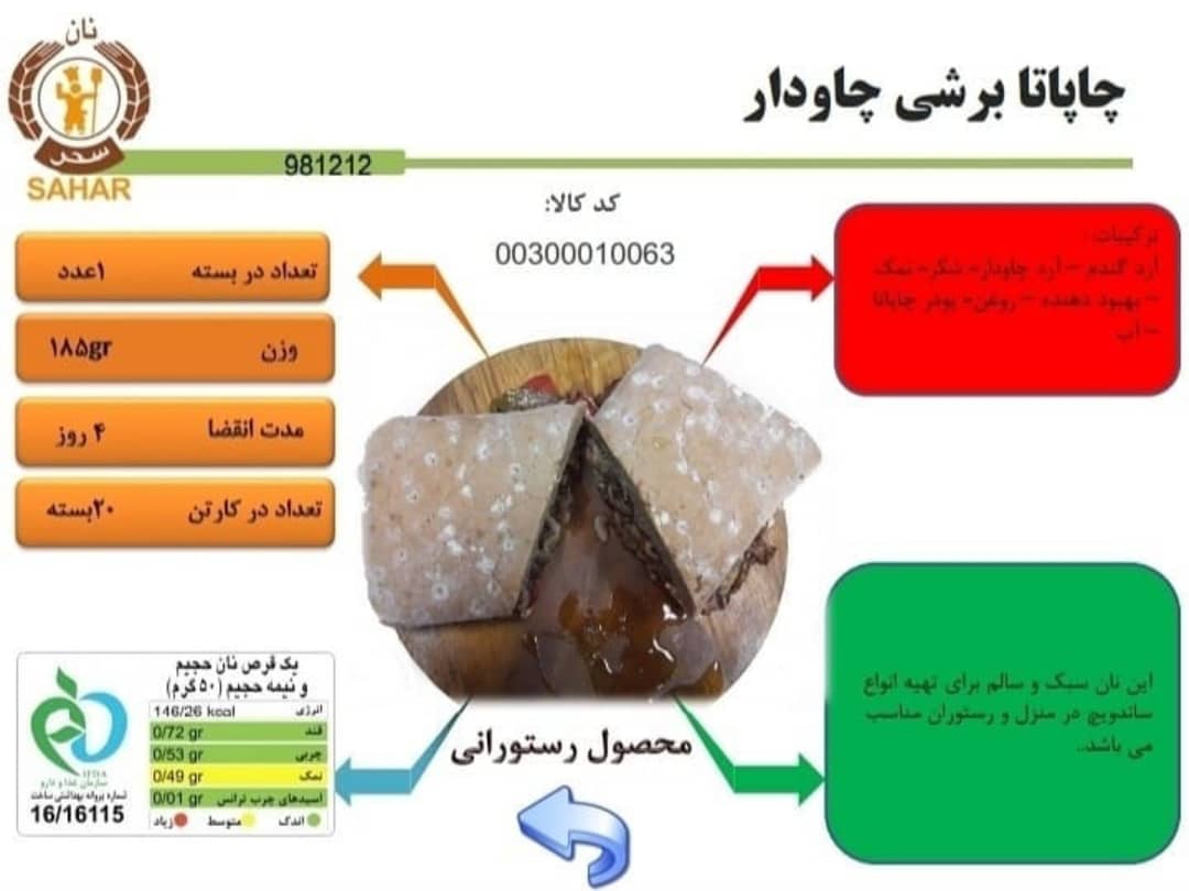 نمایندگی پخش نان سحر در کرمان ، آدرس نمایندگی پخش نان سحر در کرمان ، ایران مشاغل سامانه برتر ثبت مشاغل کشور