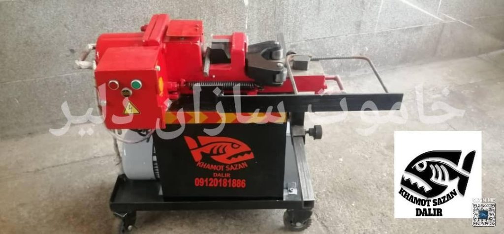 قيچي میلگردبر خم برش خاموت (سه کاره)