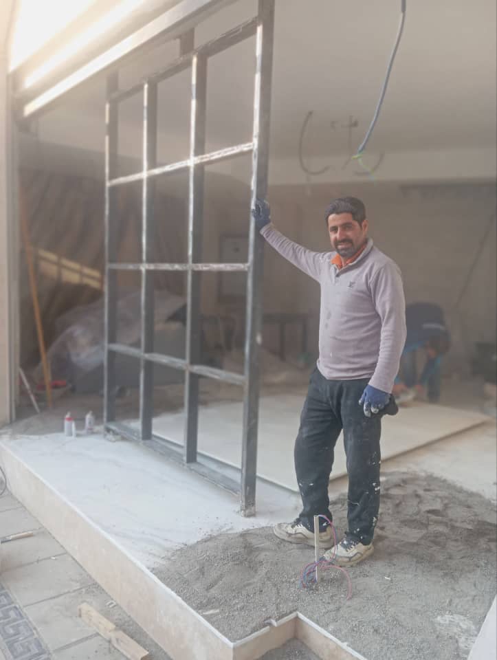 اسلب و کاشی کار نمونه سلطان تبار در بابل