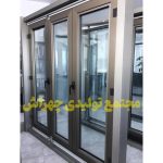 درب پنجره دوجداره upvc و آلمینیومی چهراش آستارا