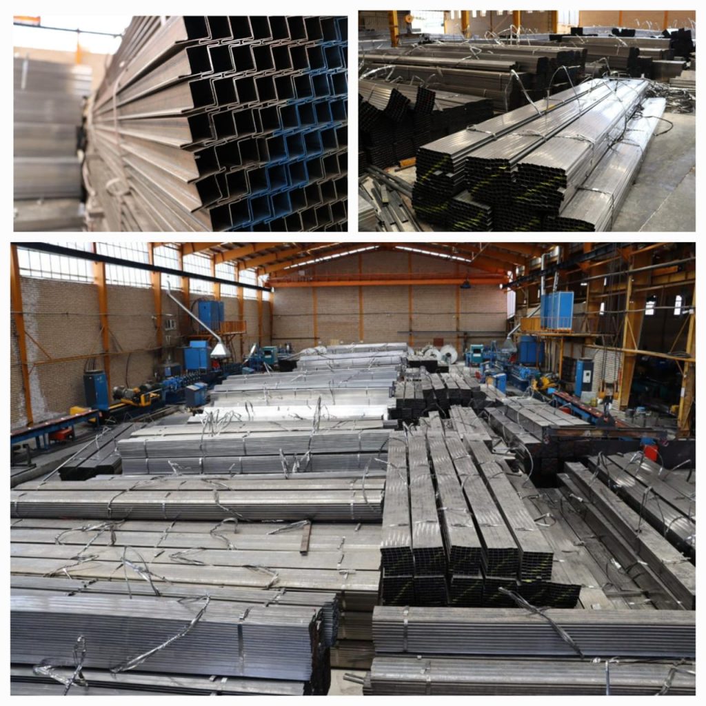 تولید لوله و پروفیل مبلی آی آهن تهران