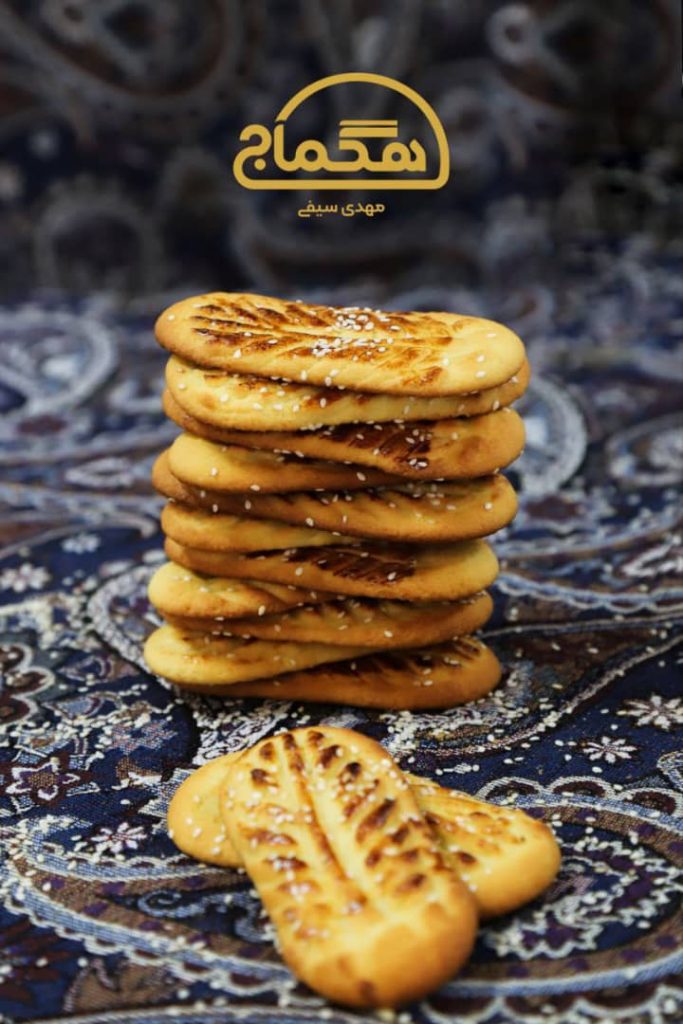 سوغات همدان شیرمال دارچینی هگماج در همدان