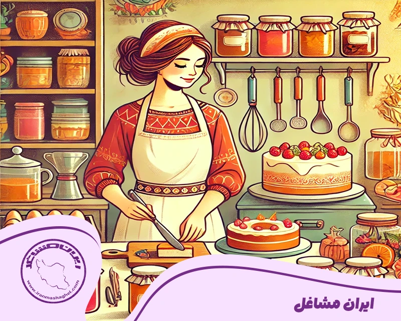 آشپزی و تهیه محصولات غذایی خانگی