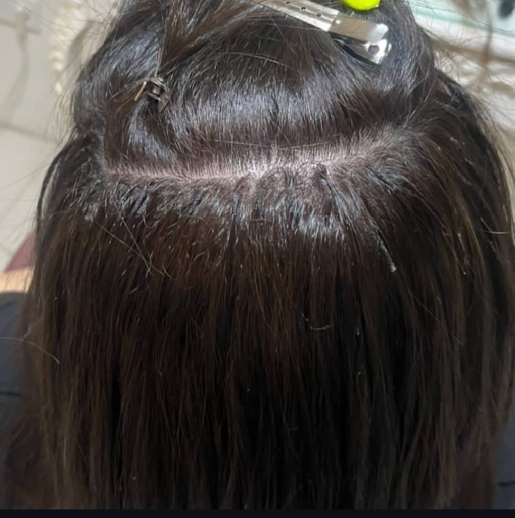 اکستنشن موی طبیعی سمیرا در مشهد