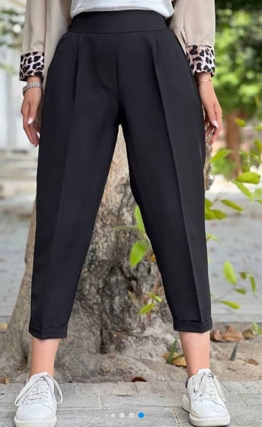 تولید و پخش عمده شلوار زنانه پارچه ای شیک سون در شرق تهران