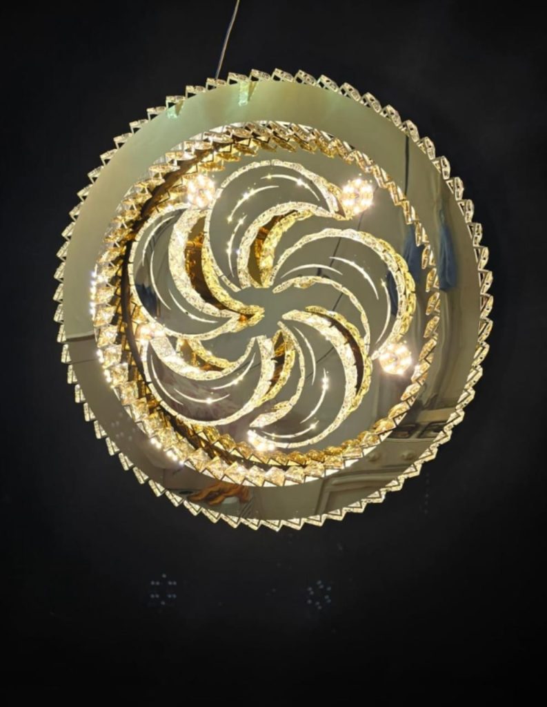 تولید صنایع روشنایی و لوستر کریستالی دل آرا در تبریز