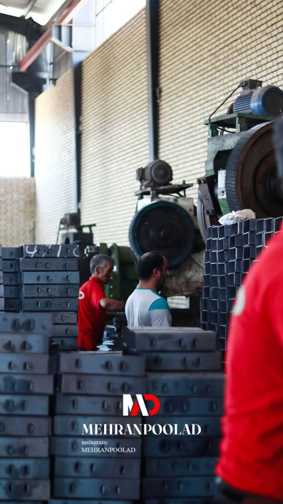 تولید و فروش والپست و میلگرد بستر مهران پولاد در نکا