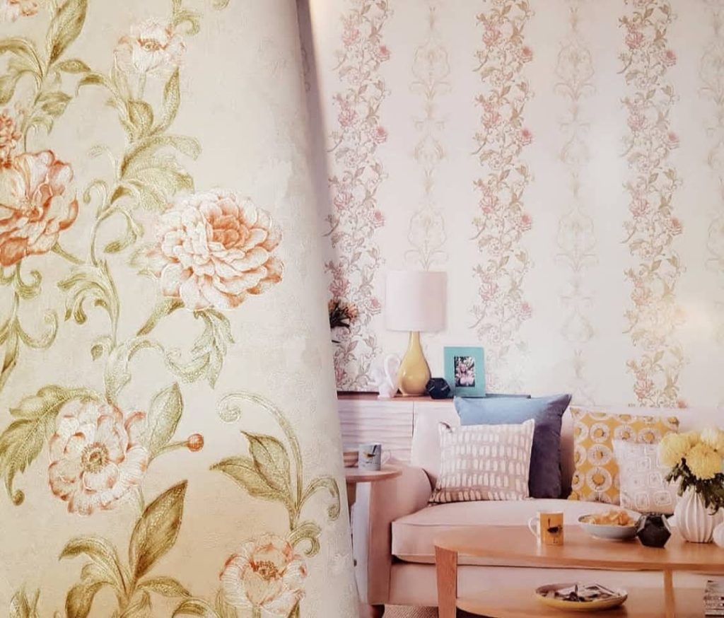 فروش و نصب کاغذدیواری و پوستر سه بعدی پاپیروس شعاعی در مراغه