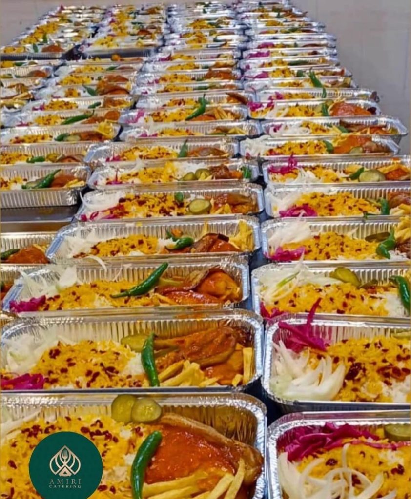 کترینگ و بیرون بر امیری در رفسنجان