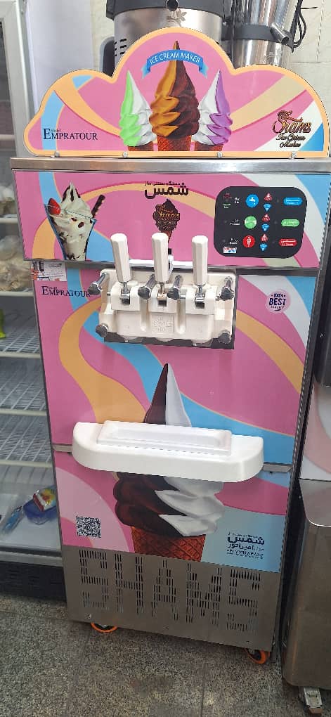 فروش اقساطی دستگاه بستنی ساز قیفی نیک کهن اصفهان