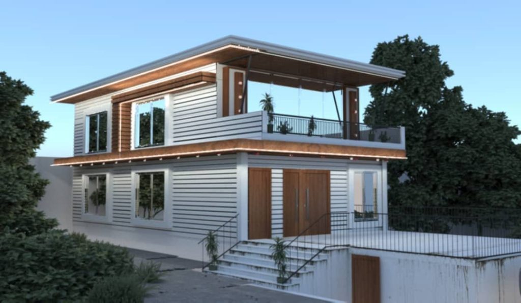 ساخت ویلا پیش ساخته سوئیسی و چوبی سابات صنعت قائمشهر