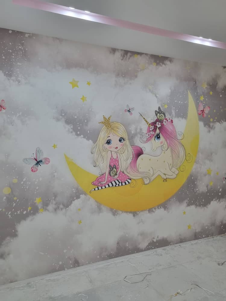 کاغذ دیواری و پوستر سه بعدی خانه مدرن احمدی در خرمشهر