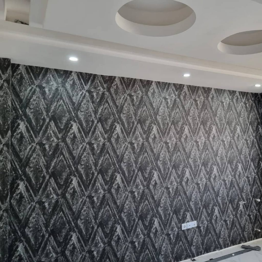 کاغذ دیواری و پوستر سه بعدی خانه مدرن احمدی در خرمشهر