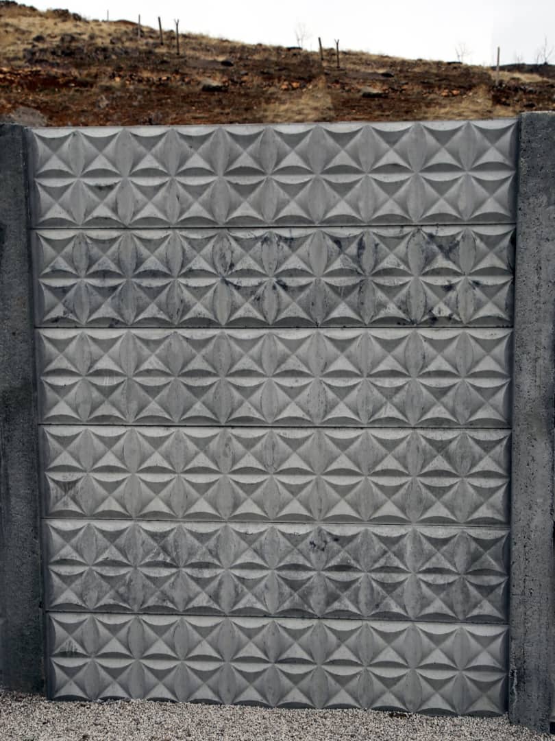 تولید پخش دیوارهای پیش ساخته بتنی اکسپوز نورآفرین وثوقی نیا در کرمانشاه